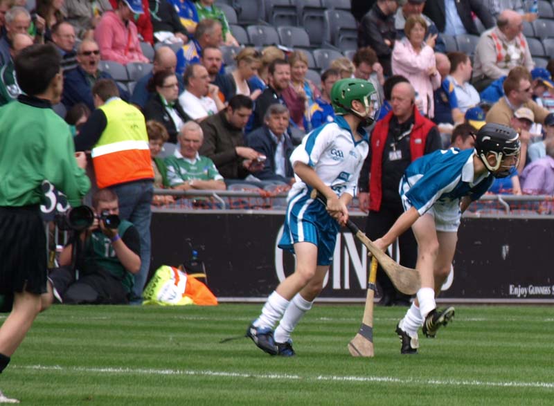 Sean and Jack in Croke Park